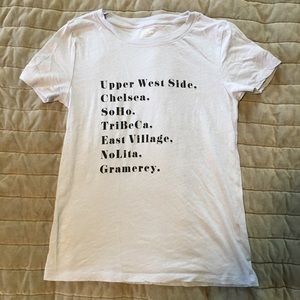 2/$10 Light Blue NYC TShirt